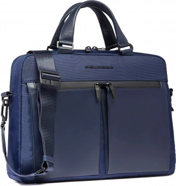 Деловая сумка Piquadro Orion CA6623S136/BLU с отделением для ноутбука 14