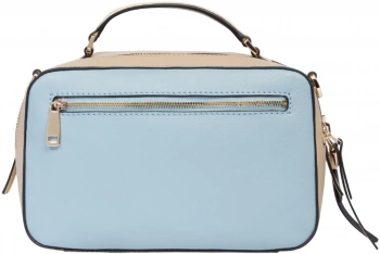 Сумка женская Piquadro Circle BD6656W92/AZBE2 голубая/бежевая натур.кожа