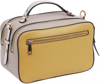 Сумка женская Piquadro Circle BD6656W92/GBE желтая/бежевая натур.кожа