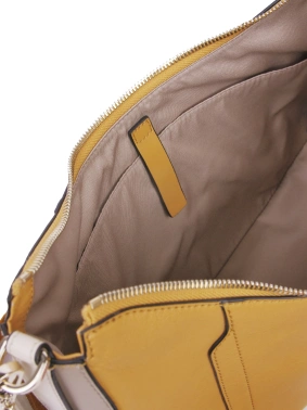 Сумка женская Piquadro Circle BD6657W92/GBE желтая/бежевая натур.кожа