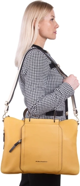 Деловая сумка женская Piquadro Circle CA4021W92/GBE с отделением для ноутбука 15.6