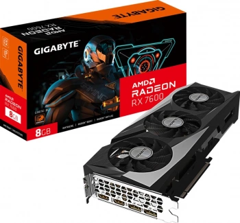 Видеокарта Gigabyte PCI-E 4.0  GV-R76GAMING-8GD