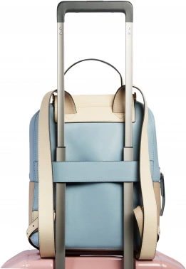 Рюкзак женский Piquadro Circle CA5566W92/AZBE2 голубой/бежевый кожа