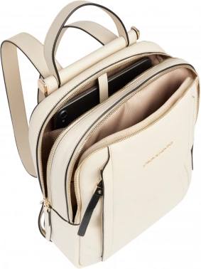 Рюкзак женский Piquadro Circle CA5566W92/BI слоновая кость кожа