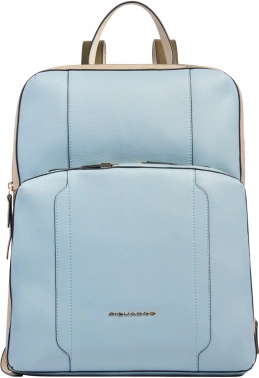 Рюкзак женский Piquadro Circle CA6216W92/AZBE2 голубой/бежевый кожа