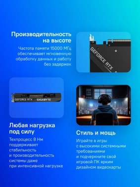 Видеокарта Gigabyte PCI-E 4.0  GV-N3060WF2-12GD