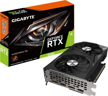 Видеокарта Gigabyte PCI-E 4.0  GV-N3060WF2-12GD