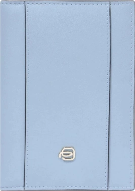 Обложка для паспорта Piquadro Circle PP6340W92R/AZBE2 голубой/бежевый натур.кожа