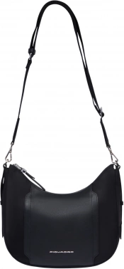 Сумка женская Piquadro Lyra BD6657W92T/N черная ткань/натур.кожа