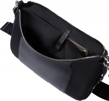 Сумка женская Piquadro Lyra BD6657W92T/N черная ткань/натур.кожа