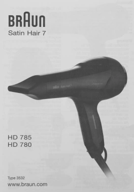 Фен Braun BRHD785E
