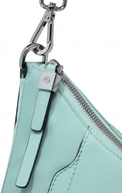 Сумка женская Piquadro Lyra BD6657W92T/VE мятная ткань/натур.кожа