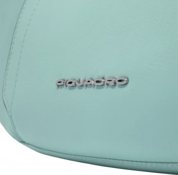 Сумка женская Piquadro Lyra BD6657W92T/VE мятная ткань/натур.кожа