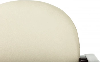 Стул Бюрократ Джуно светло-бежевый экокожа на ножках дерево