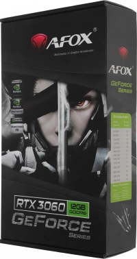 Видеокарта Afox PCI-E 4.0  AF3060-12GD6H4-V3