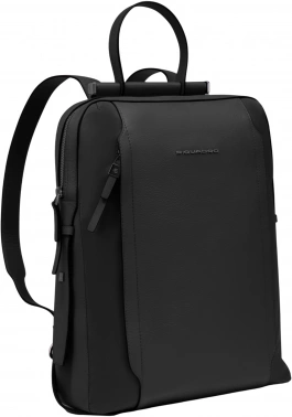 Рюкзак женский Piquadro Lyra CA4576W92T/N черный ткань/натур.кожа