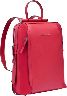 Рюкзак женский Piquadro Lyra CA4576W92T/R красный ткань/натур.кожа