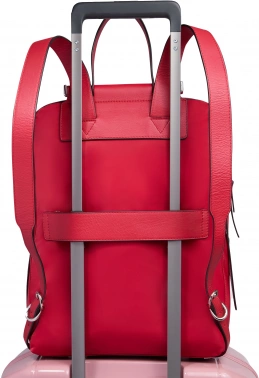 Рюкзак женский Piquadro Lyra CA4576W92T/R красный ткань/натур.кожа