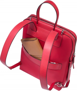 Рюкзак женский Piquadro Lyra CA4576W92T/R красный ткань/натур.кожа