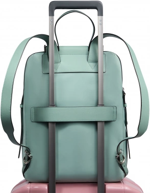 Рюкзак женский Piquadro Lyra CA4576W92T/VE мятный ткань/натур.кожа