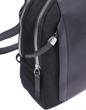 Рюкзак женский Piquadro Lyra CA5566W92T/N черный ткань/натур.кожа