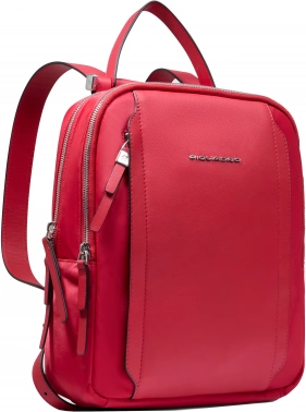 Рюкзак женский Piquadro Lyra CA5566W92T/R красный ткань/натур.кожа