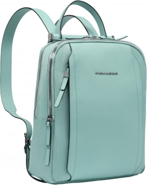 Рюкзак женский Piquadro Lyra CA5566W92T/VE мятный ткань/натур.кожа