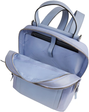 Рюкзак женский Piquadro Lyra CA5566W92T/VI лавандовый ткань/натур.кожа