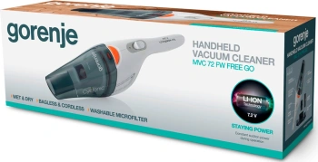 Пылесос ручной Gorenje MVC72FW