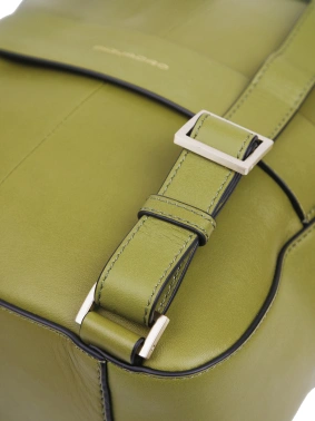 Рюкзак женский Piquadro Ashley CA6454W134/VE оливковый/бежевый кожа