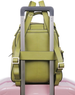 Рюкзак женский Piquadro Ashley CA6454W134/VE оливковый/бежевый кожа