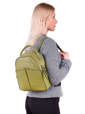 Рюкзак женский Piquadro Ashley CA6454W134/VE оливковый/бежевый кожа