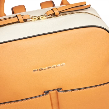 Рюкзак женский Piquadro Ashley CA6455W134/AR охра/бежевый кожа/натур.кожа