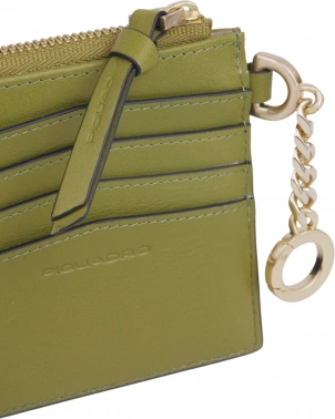 Чехол для кредитных карт Piquadro Ashley PP5910W134R/VE оливковый натур.кожа