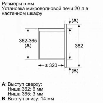 Микроволновая печь Bosch BFL623MW3