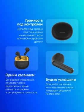 Гарнитура вкладыши Realme Buds T01