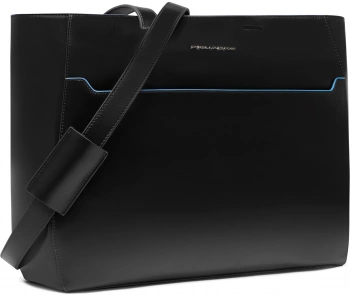 Деловая сумка женская Piquadro Blue Square BD6680B2/N с отделением для ноутбука 15.6