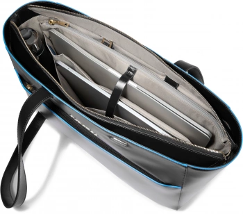 Деловая сумка женская Piquadro Blue Square BD6680B2/N с отделением для ноутбука 15.6