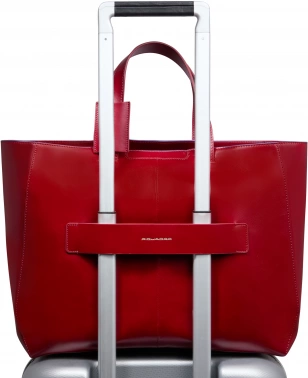 Деловая сумка женская Piquadro Blue Square BD6680B2/R с отделением для ноутбука 15.6