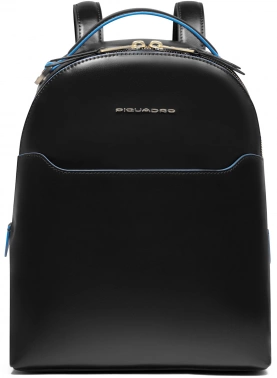 Рюкзак женский Piquadro Blue Square CA6677B2/N черный кожа