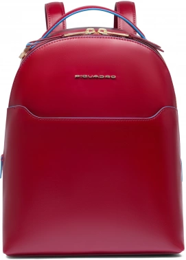 Рюкзак женский Piquadro Blue Square CA6677B2/R красный кожа