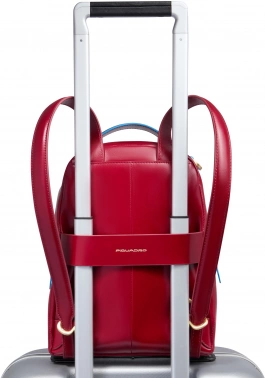 Рюкзак женский Piquadro Blue Square CA6677B2/R красный кожа