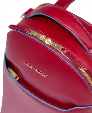 Рюкзак женский Piquadro Blue Square CA6677B2/R красный кожа