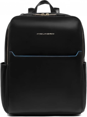 Рюкзак женский Piquadro Blue Square CA6678B2/N черный кожа