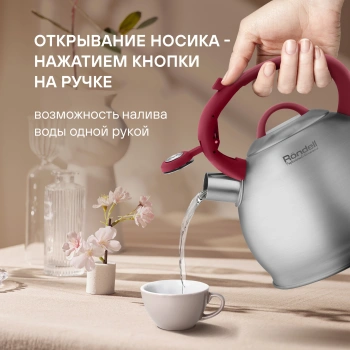 Чайник металлический Rondell Eletto RDS-1825