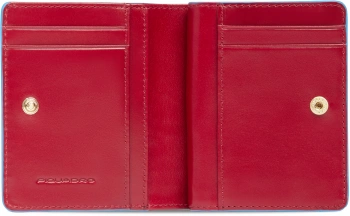 Кошелек женский Piquadro Blue Square PD6660B2R/R красный натур.кожа