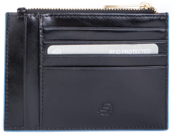 Кошелек женский Piquadro Blue Square PP6659B2R/N черный натур.кожа