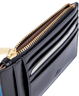 Кошелек женский Piquadro Blue Square PP6659B2R/N черный натур.кожа