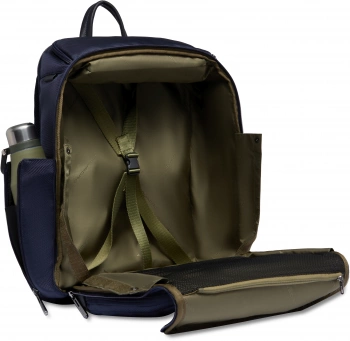 Рюкзак Piquadro Brief2 CA6648BR2/BLU темно-синий нейлон/натур.кожа