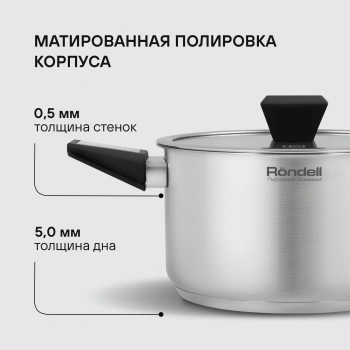 Кастрюля Rondell Blitz RDS-1890